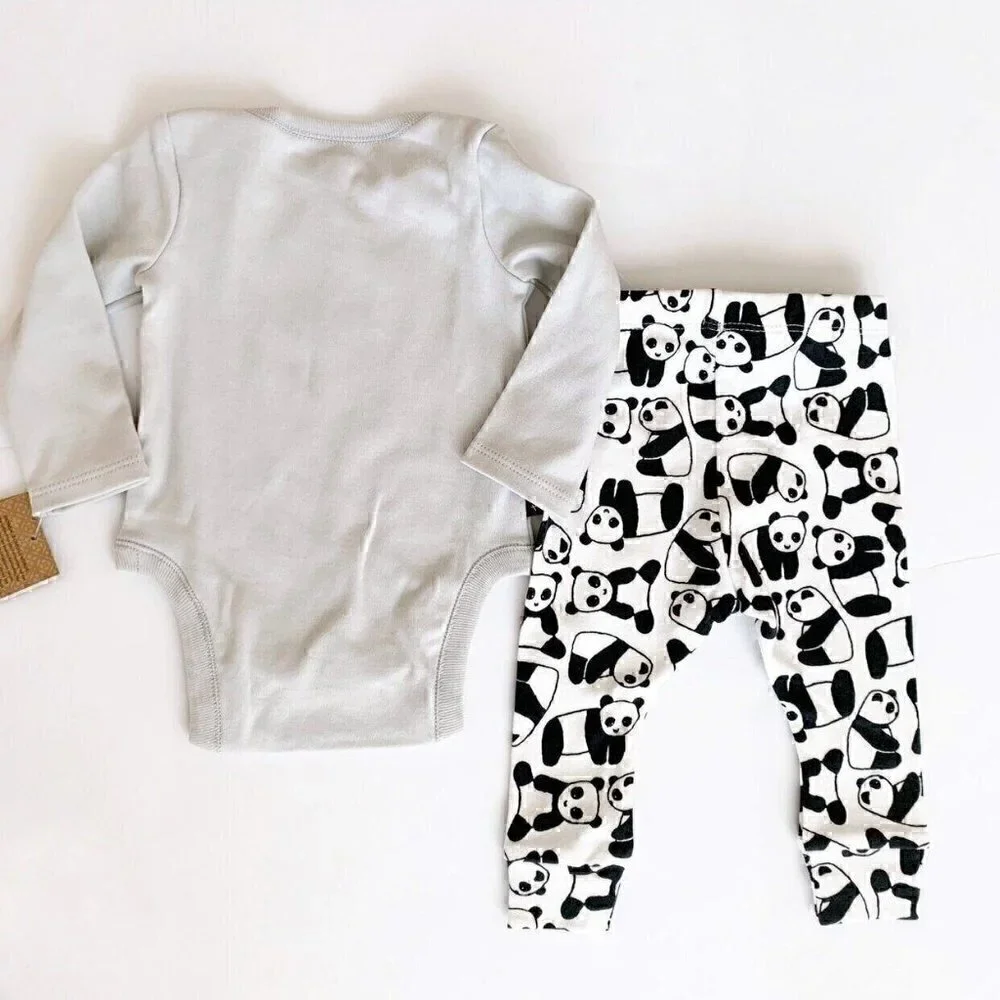 NWT Tea Collection Baby Outfit 0-3 Months or Newborn size